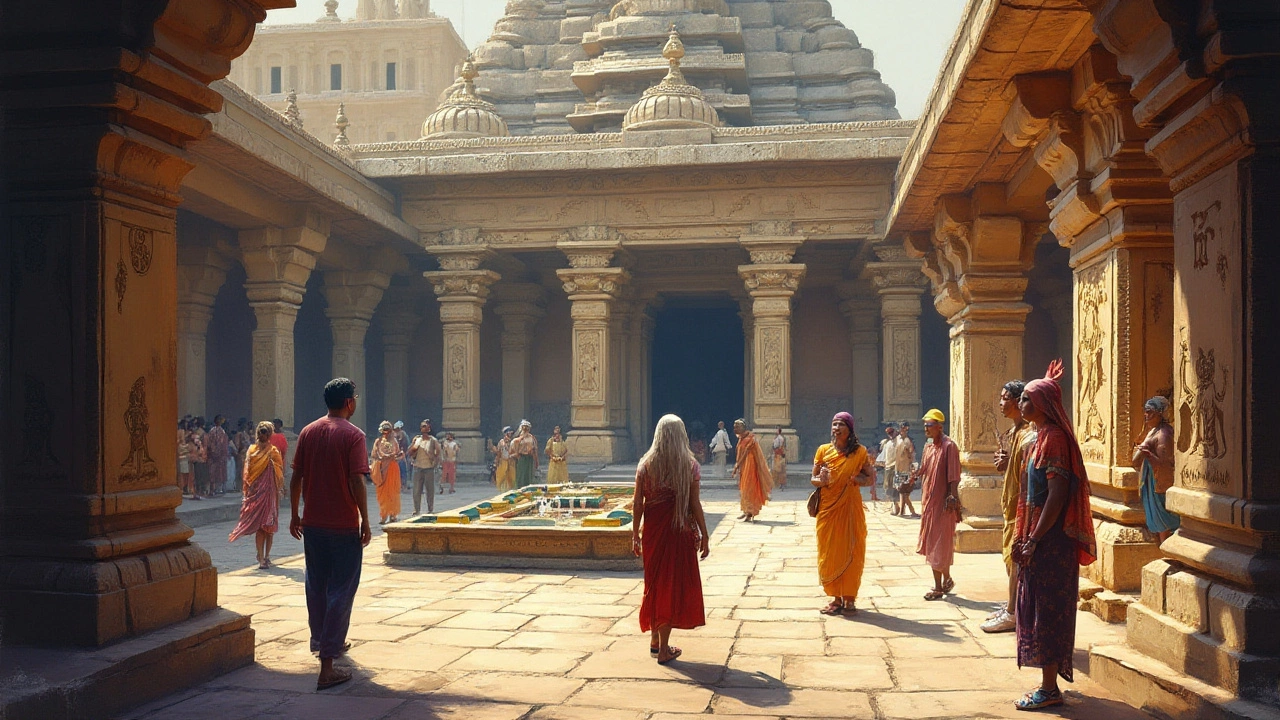 Respectful Conduct Inside the Temple