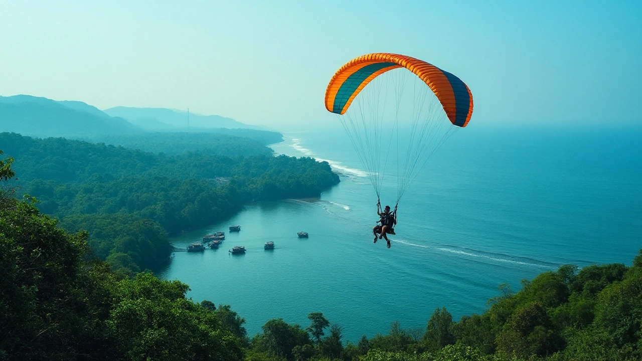 Soaring High: Paragliding in Bir Billing