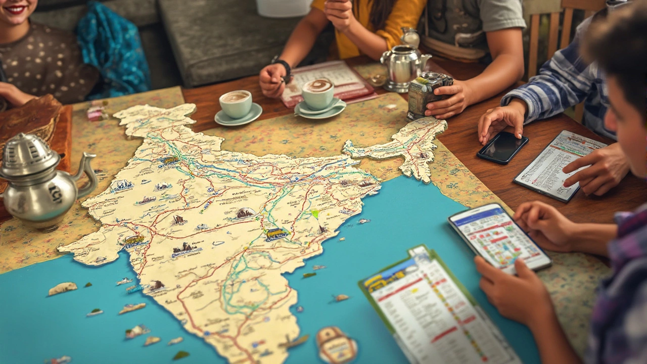 Sample itineraries: Fast, balanced, and slow
