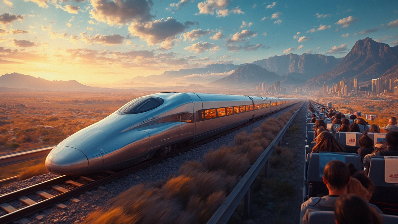 How Long Would a Bullet Train Take from New York to California?
